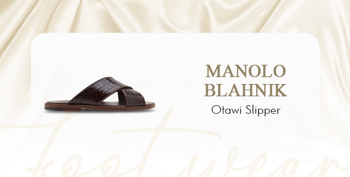 Manolo Blahnik Otawi Slipper