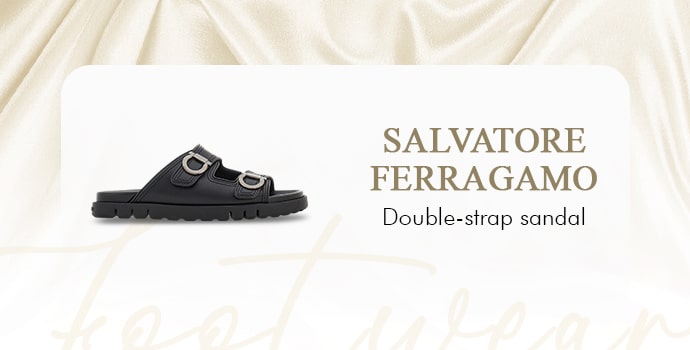 Salvatore Ferragamo Double-strap sandal