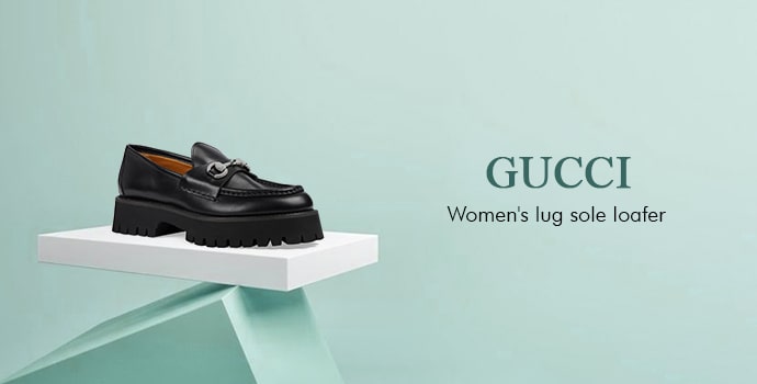 Gucci Women's lug sole loafer