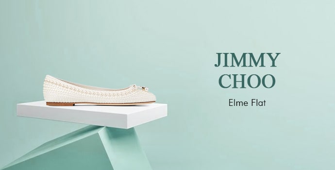 types of loafers & drivers for women's Jimmy Choo Elme Flat