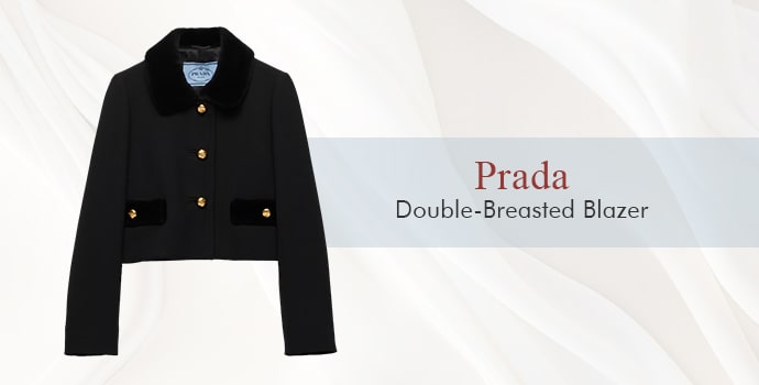 Prada Double-Breasted Blazer