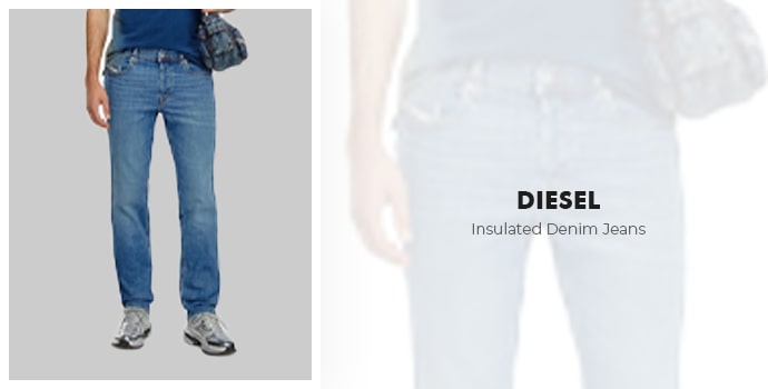 best fleece lined jeans Diesel Insulated Denim