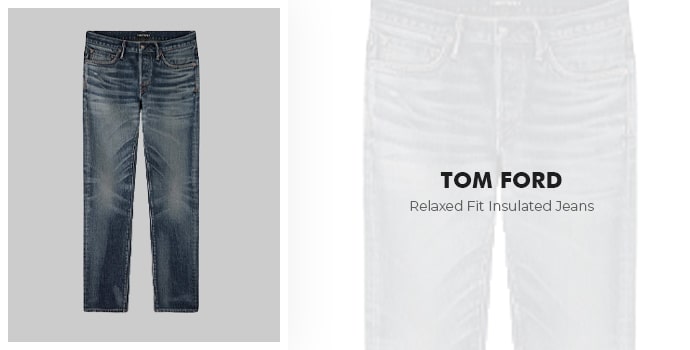 Tom Ford Relaxed Fit Insulated Jeans