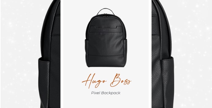 luxury laptop backpack Hugo Boss