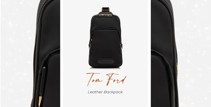 luxury laptop backpack Tom Ford