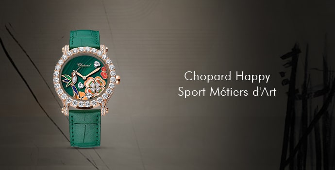 Chopard Happy Sport Métiers d'Art