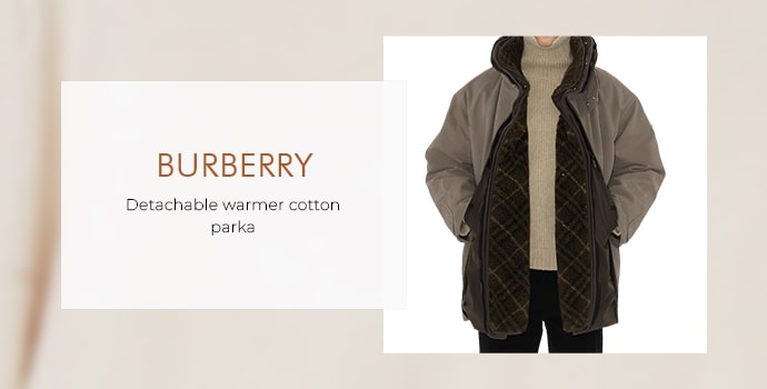 Burberry detachable jacket