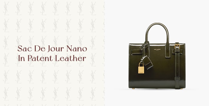 Sac De Jour Nano In Patent Leather