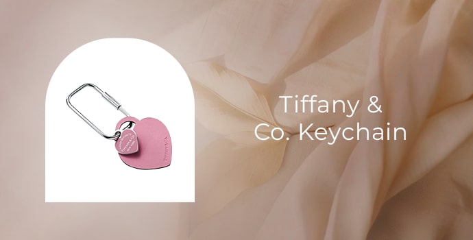 Tiffany & Co. Diamond Bow Keychain